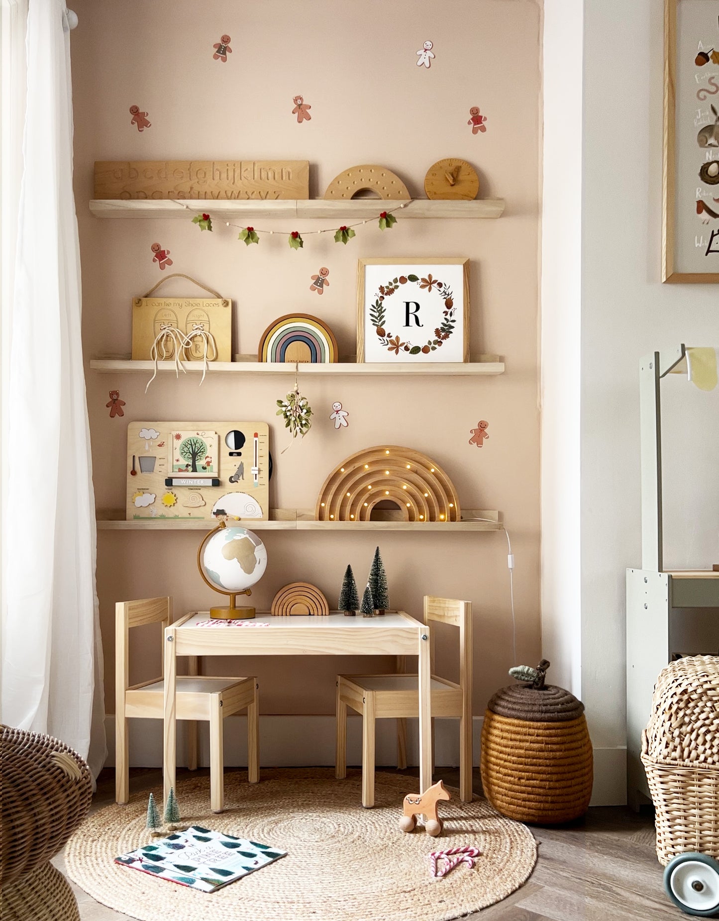 Gingerbread / Fabric Wall Stickers
