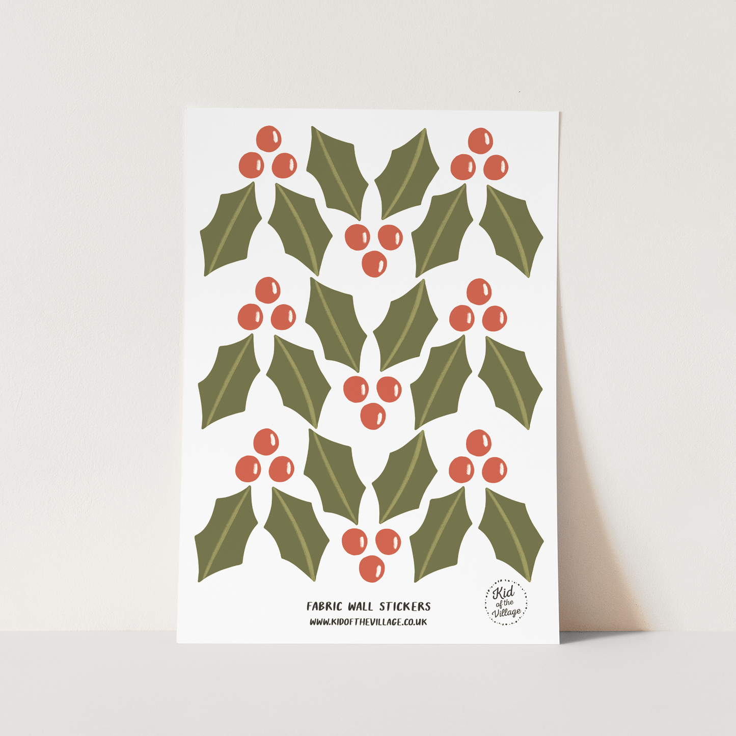 Holly / Fabric Wall Stickers