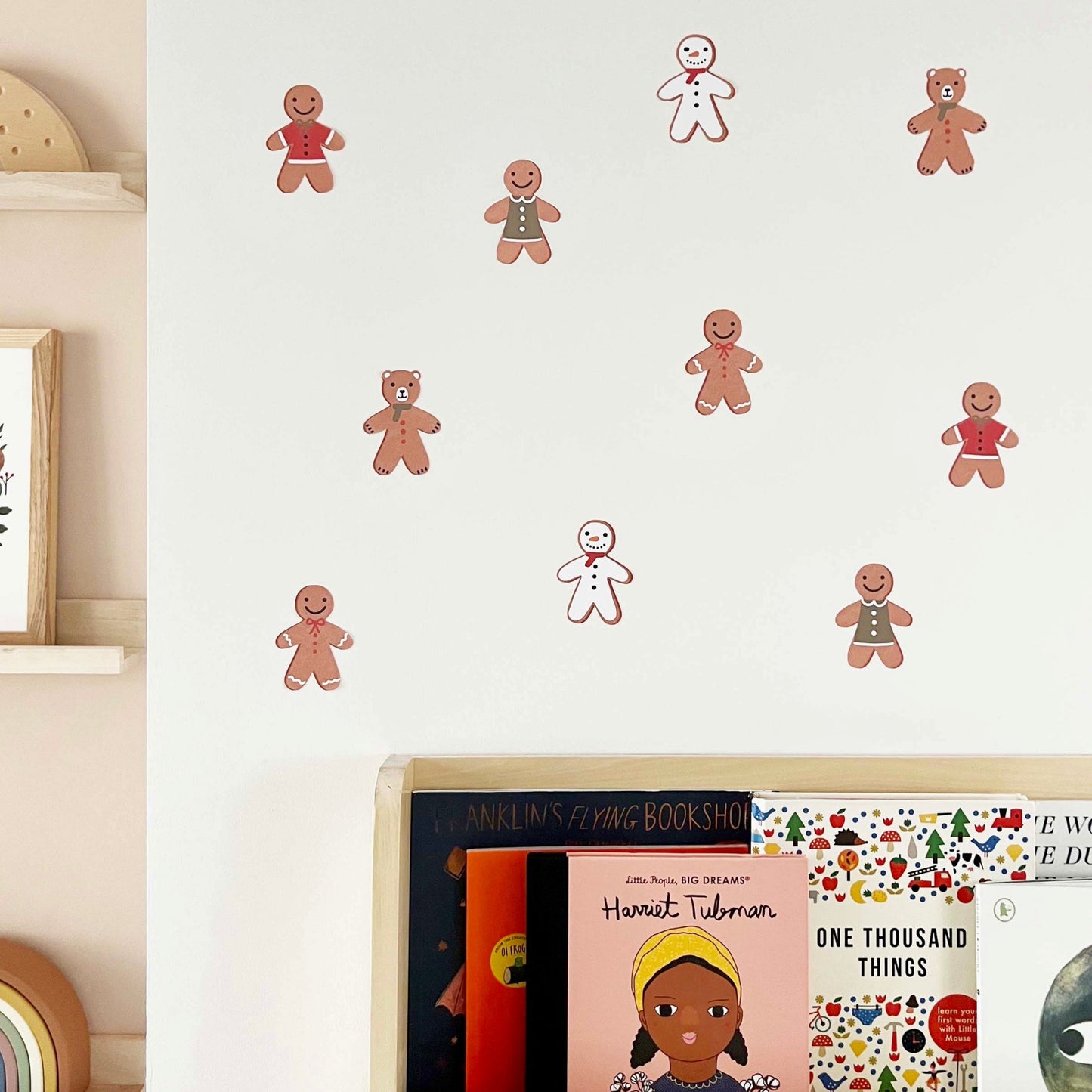 Gingerbread / Fabric Wall Stickers