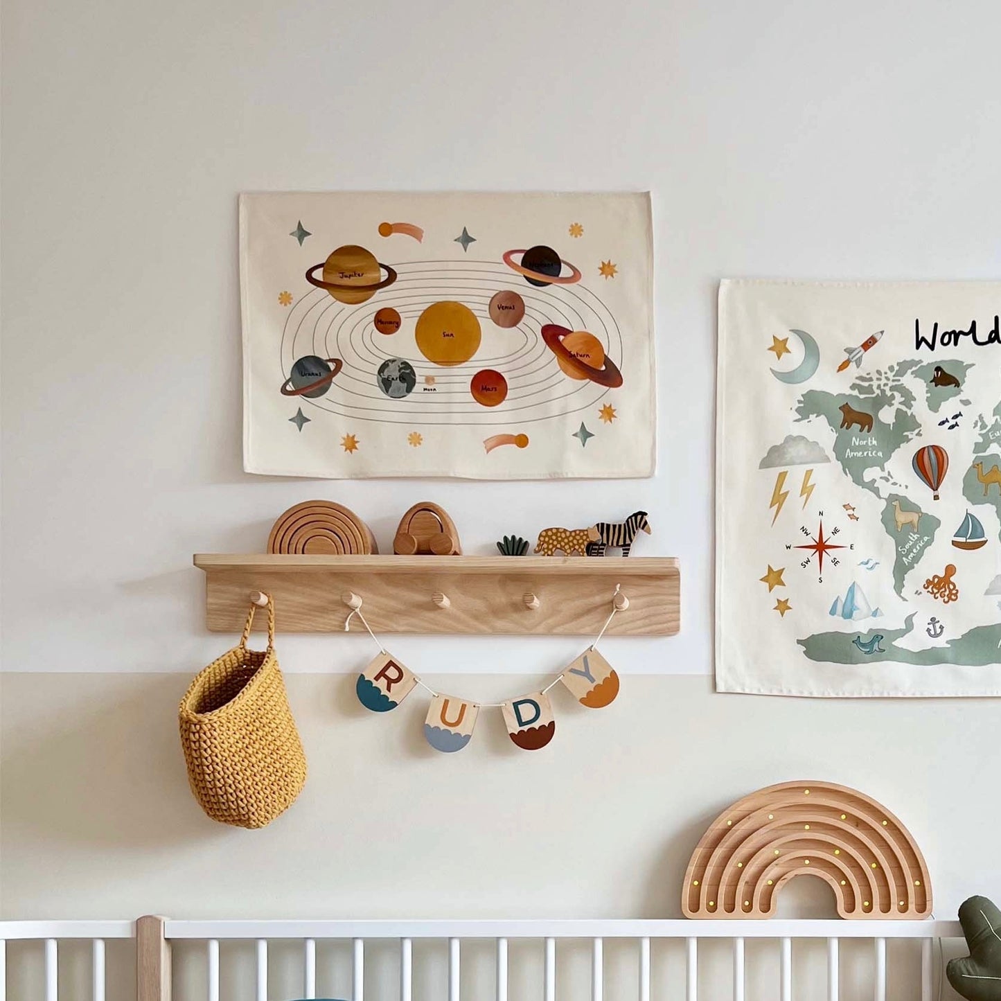 IMPERFECT SALE - Solar System Wall Hanging (Small)