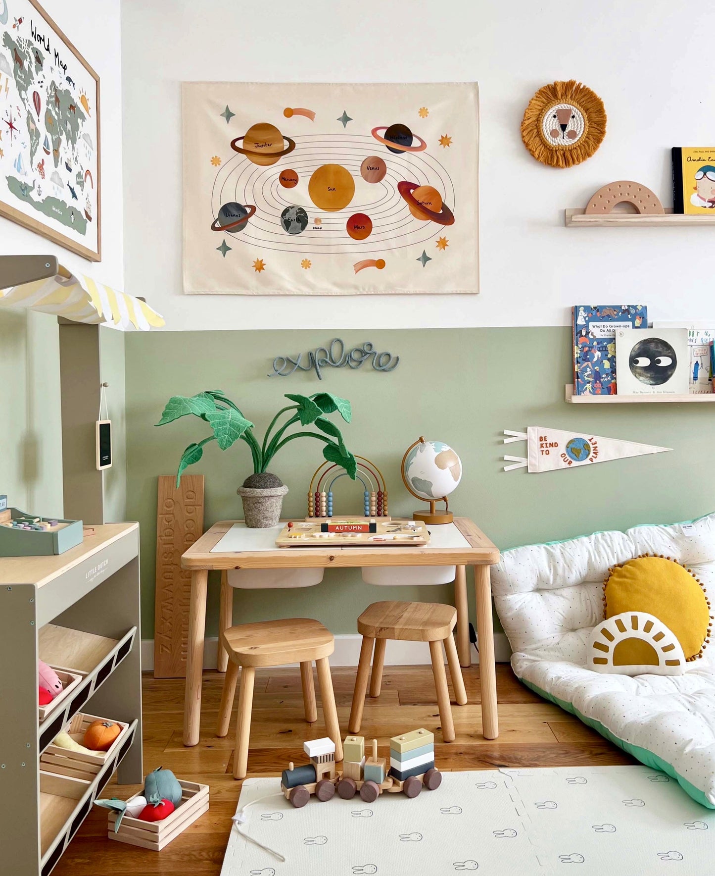IMPERFECT SALE - Solar System Wall Hanging (Large)
