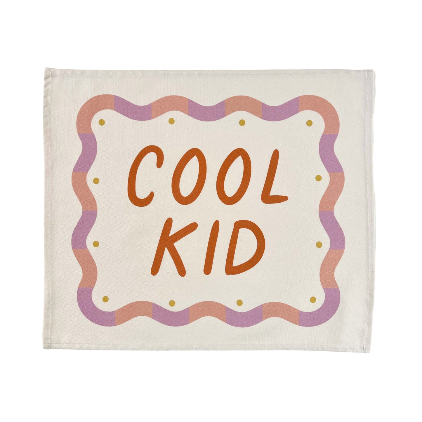 Cool Kid banner / orange