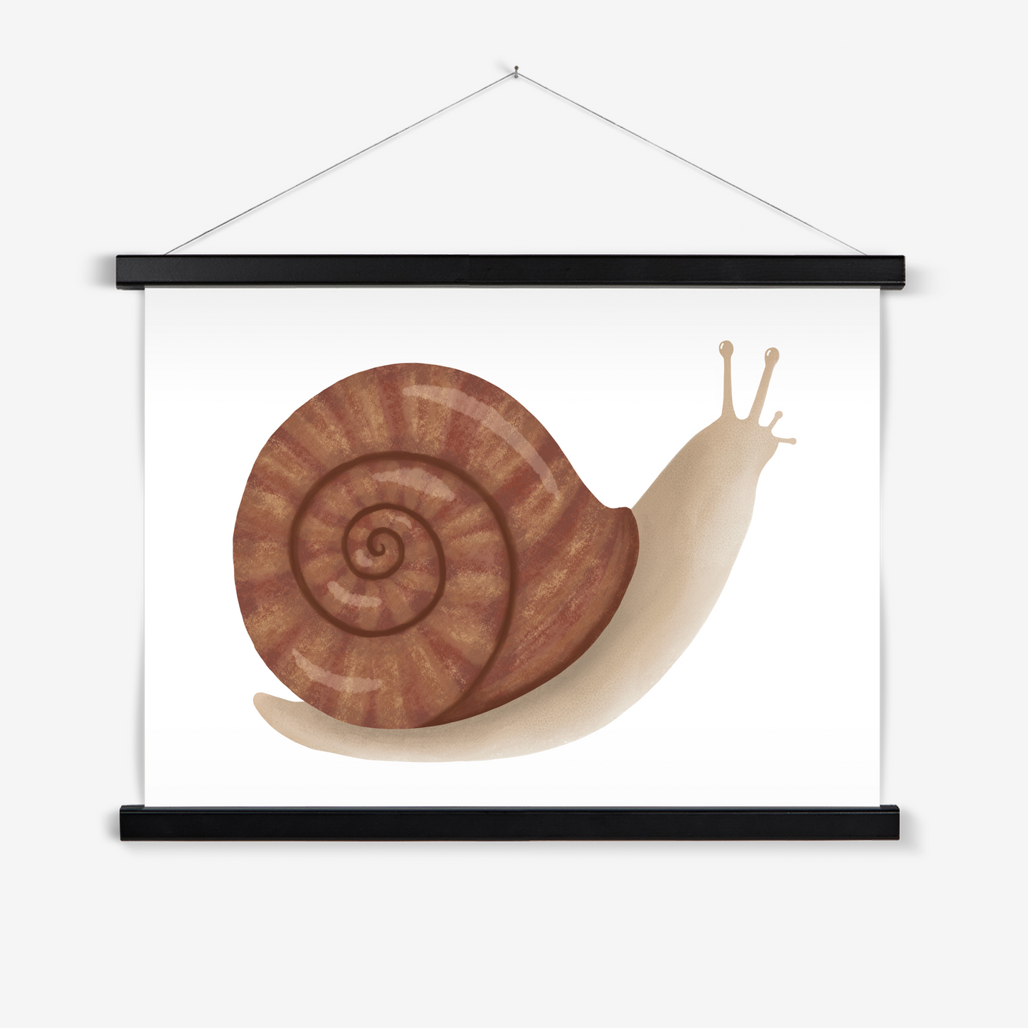 Snail / Print with Hanger