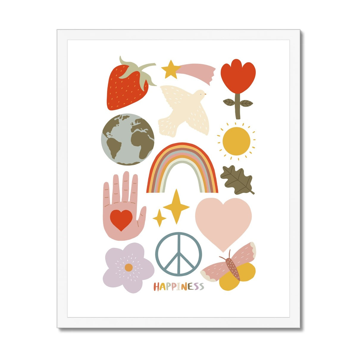 Happiness / Framed Print
