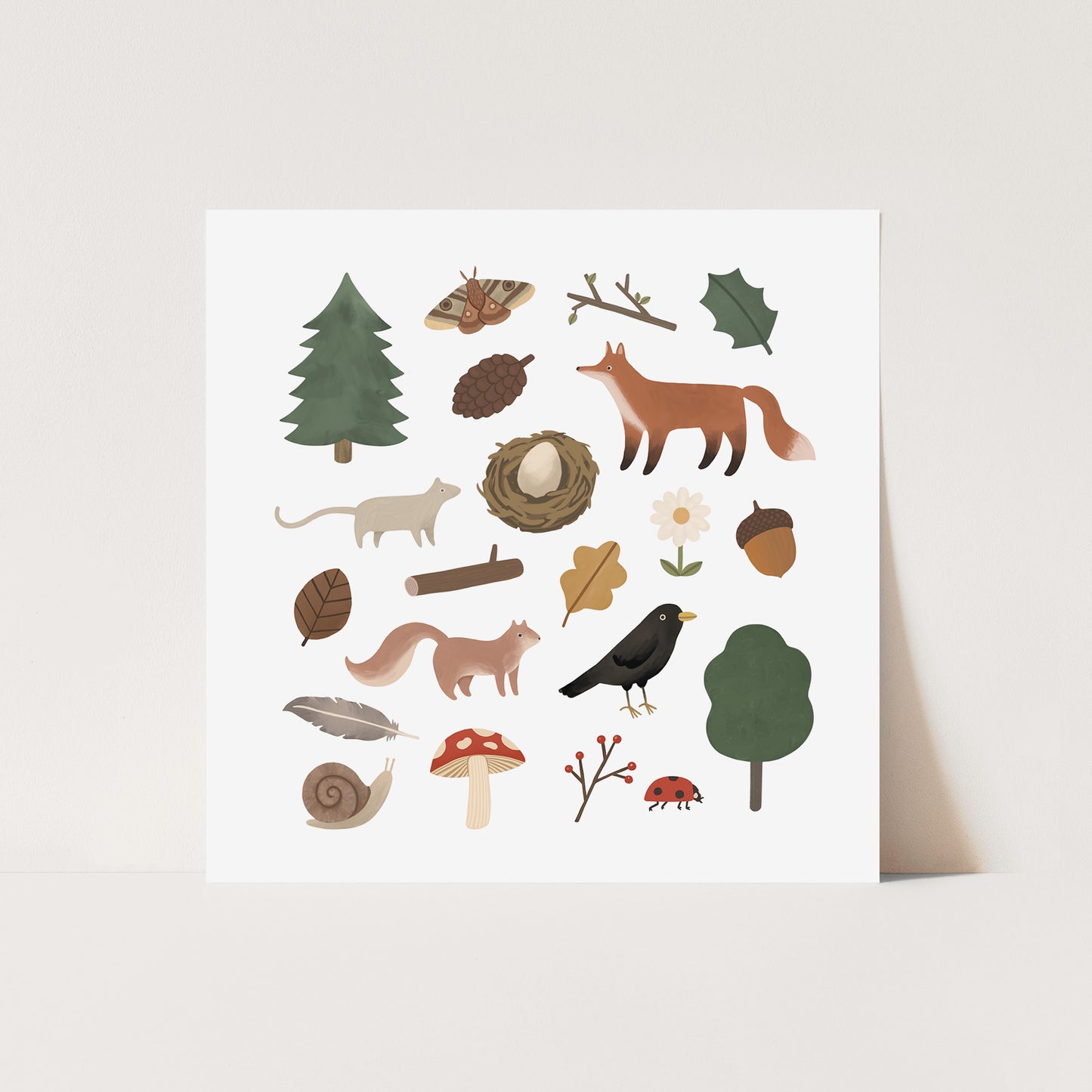 Woodland Life / Fine Art Print