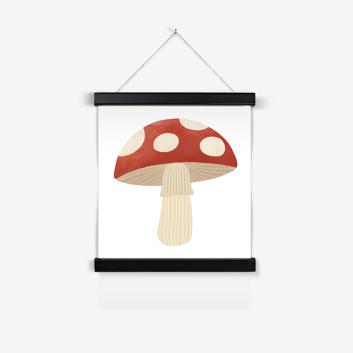Mushroom / Print with Hanger