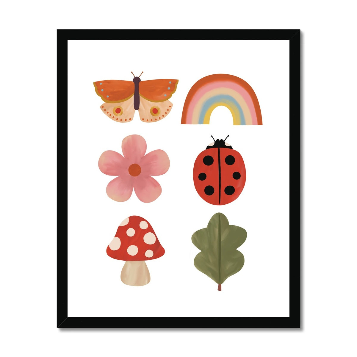 Woodland wonders / Framed Print