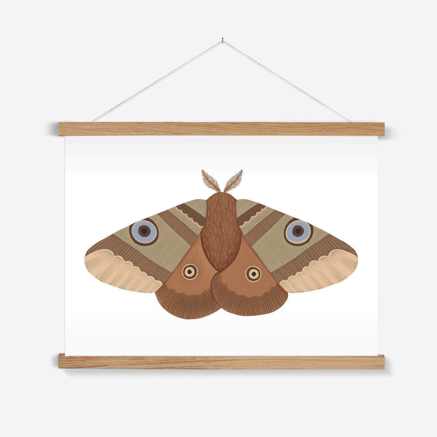 Moth / Print with Hanger