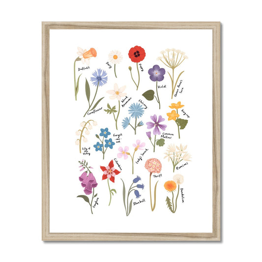 Wildflowers / Framed Print