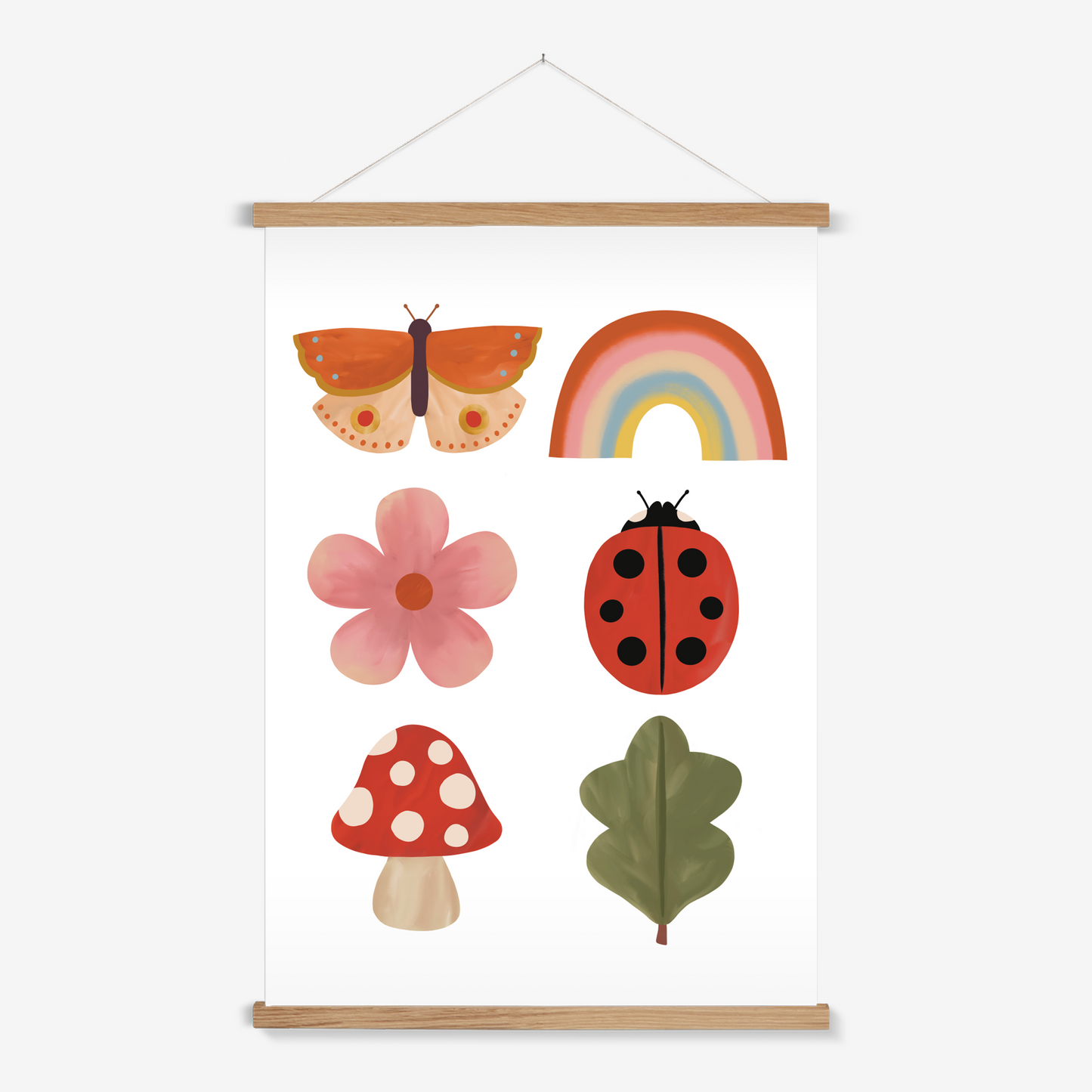 Woodland wonders / Print with Hanger
