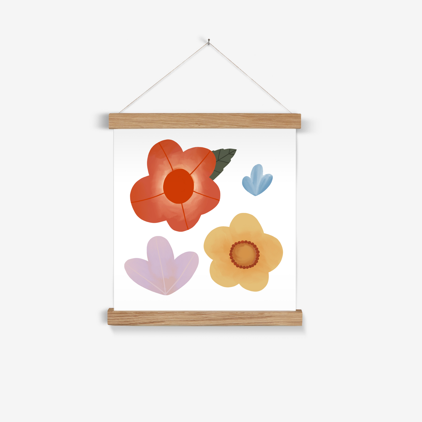 Growing love flower / Print with Hanger