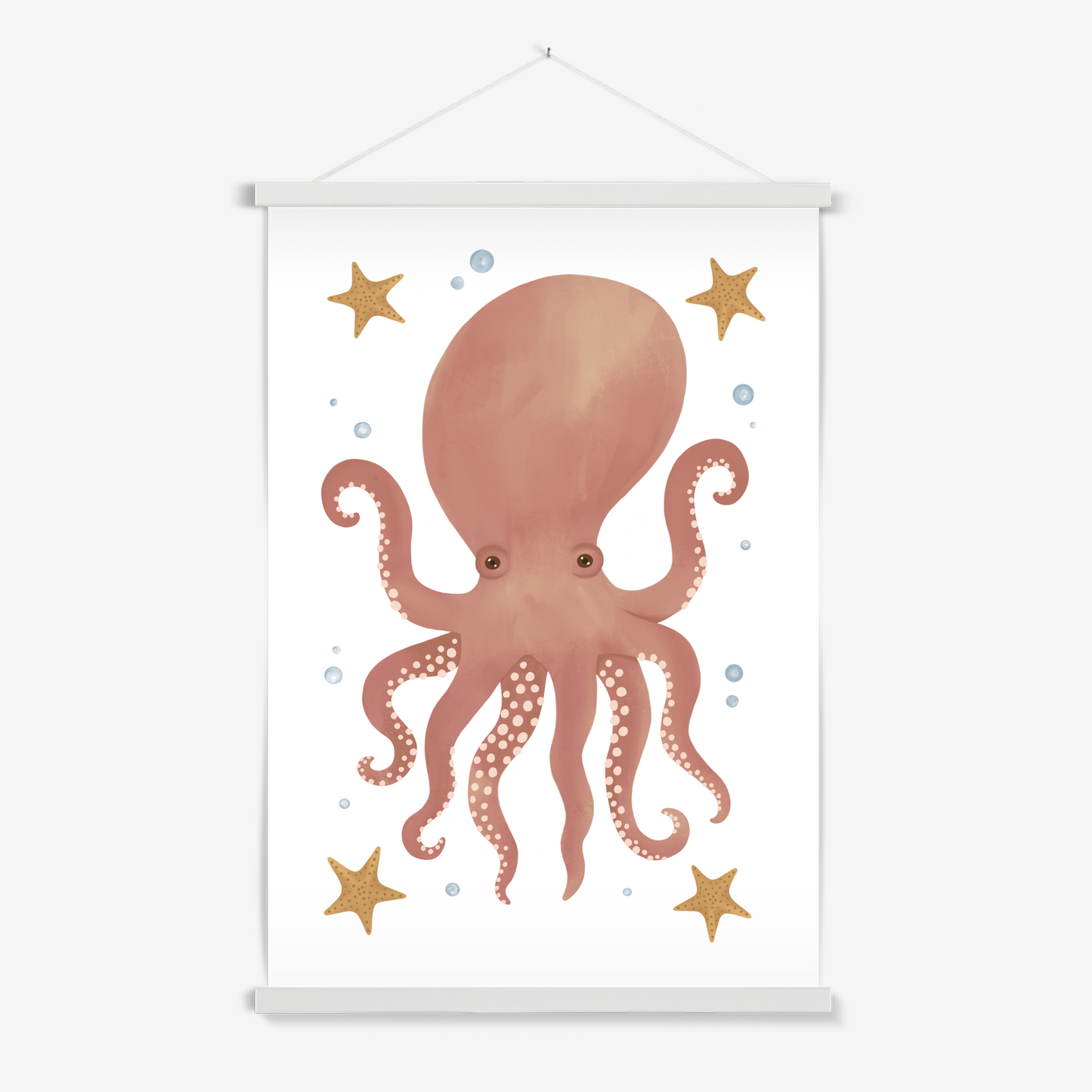Octopus / Print with Hanger
