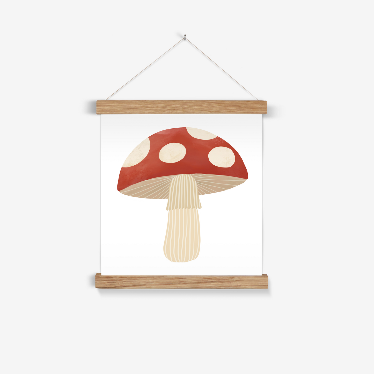 Mushroom / Print with Hanger