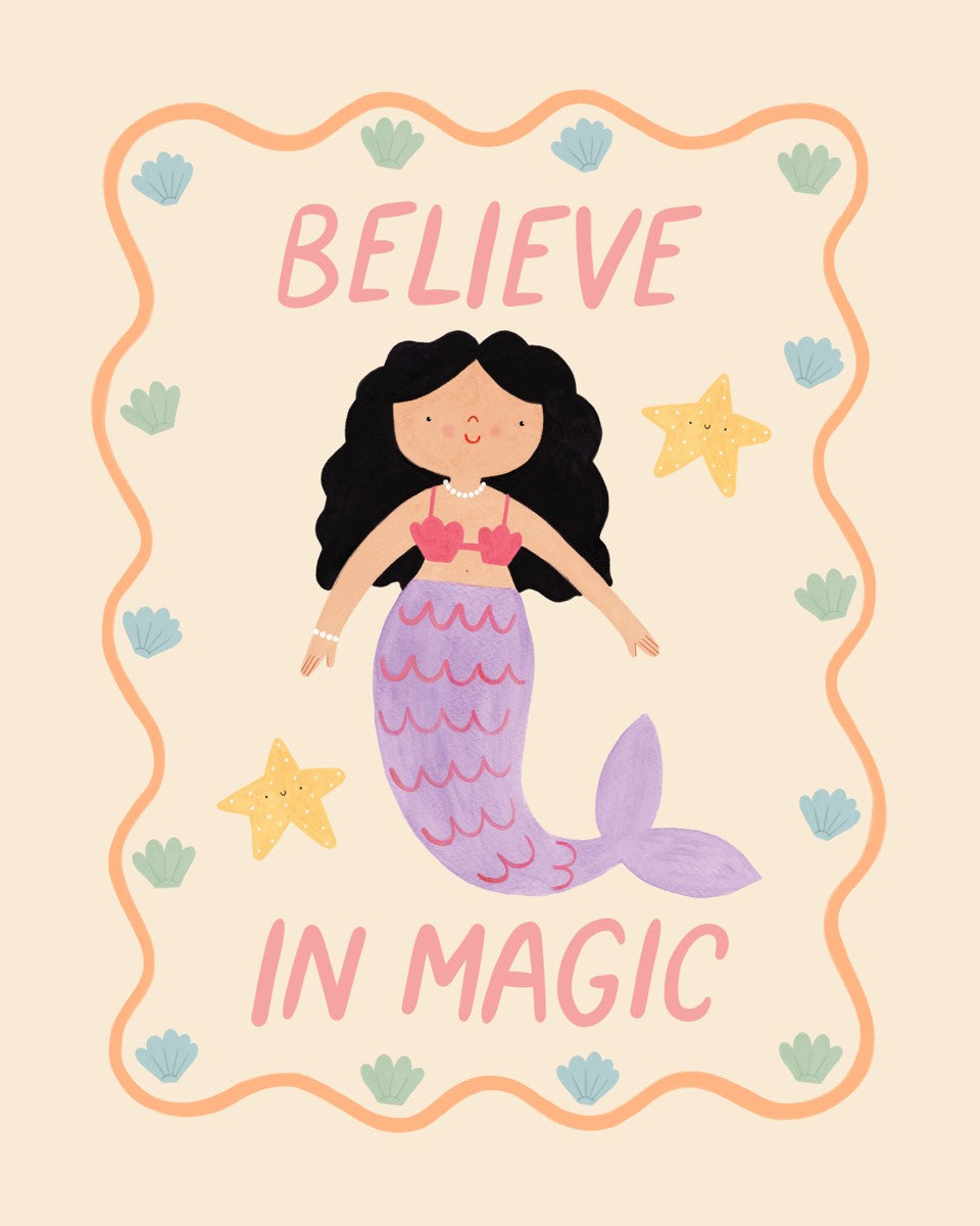 Believe in Magic Mermaid