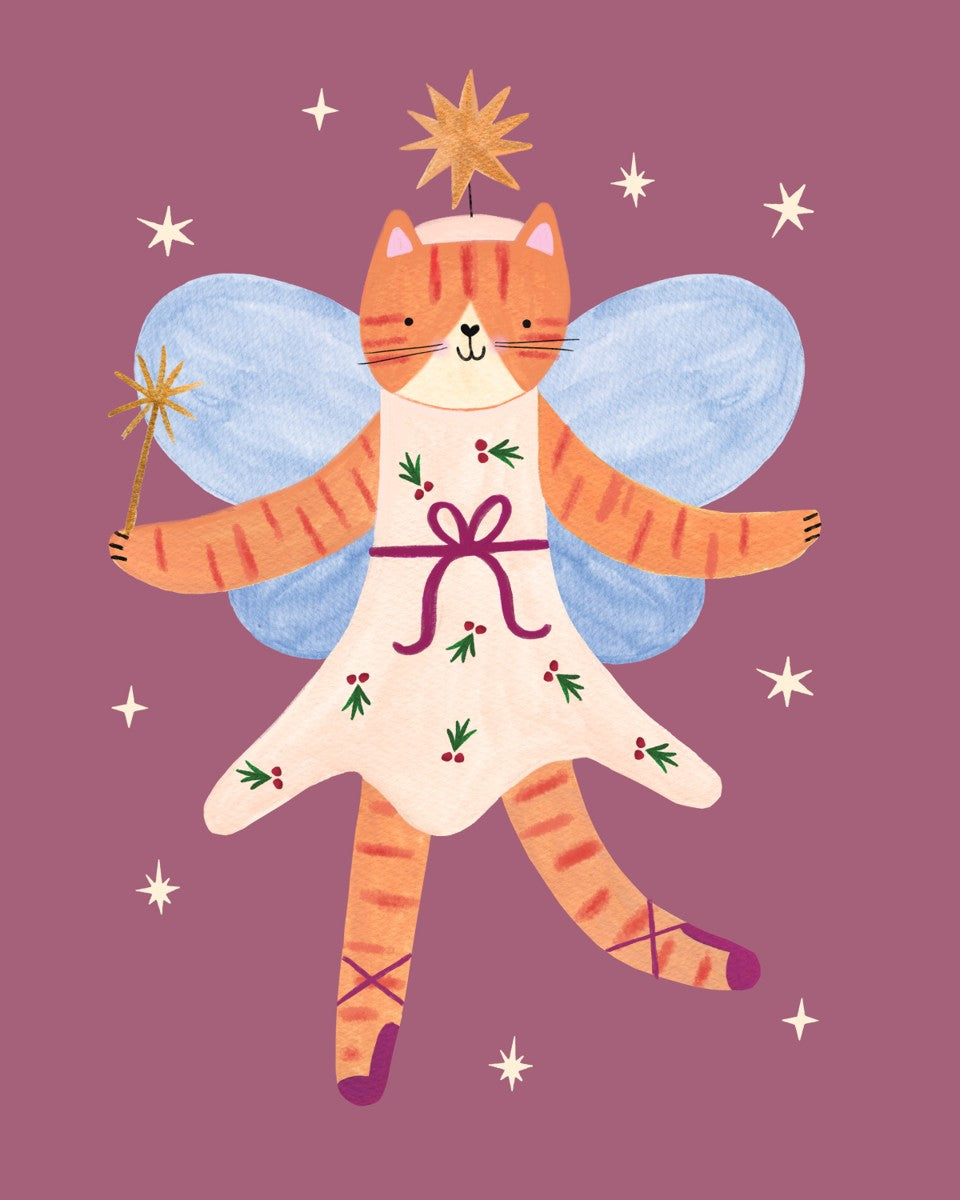 Christmas Fairy Cat