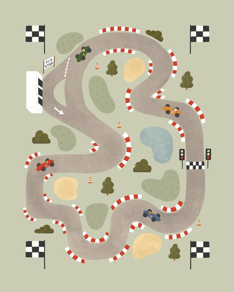 Race Track in sage – Kid of the Village