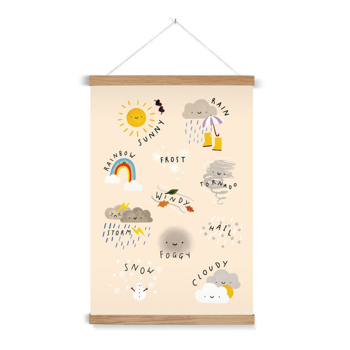 Weather / Print with Hanger