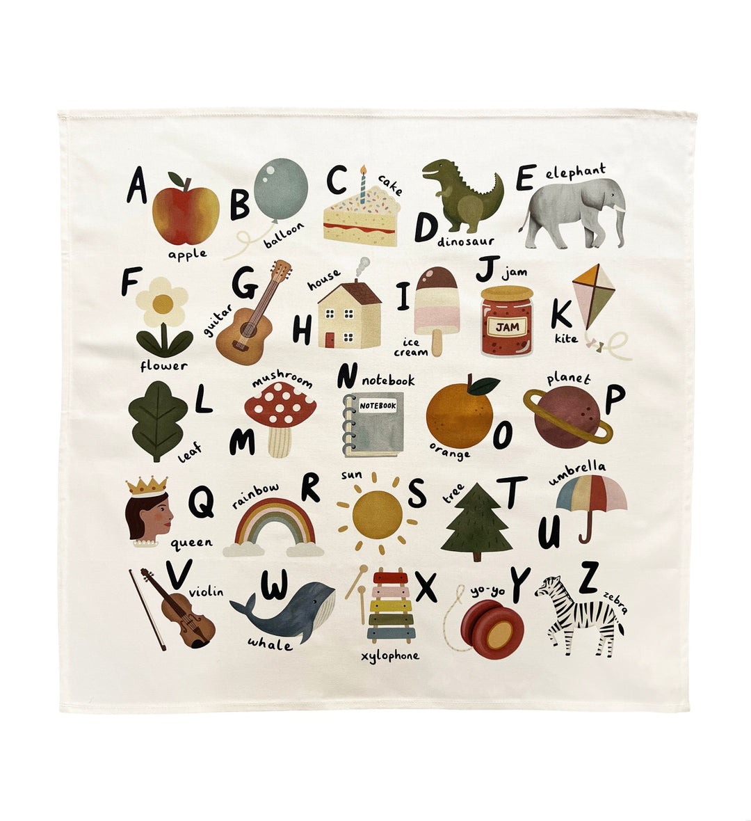 Wall Hanging Using Alphabet Rocks Alphabet Wall Hanging – Kid of the Village