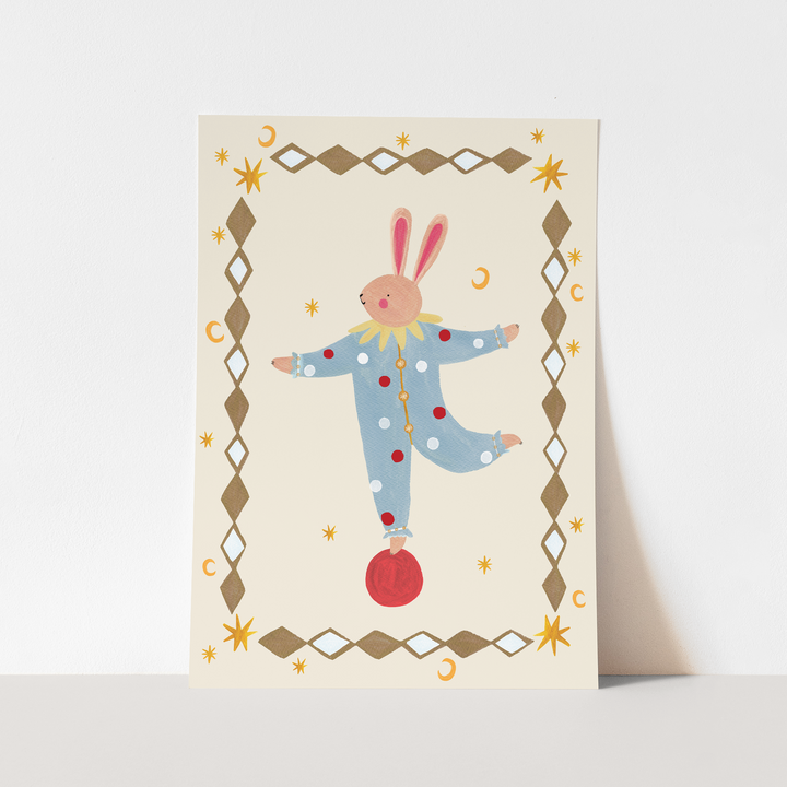 Balancing Bunny / Fine Art Print