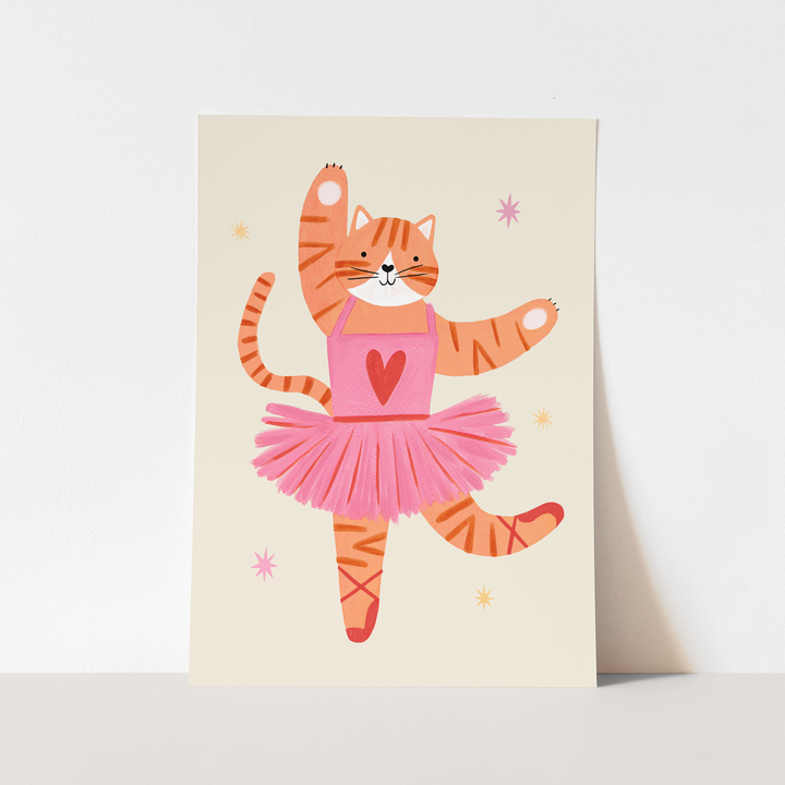 Ballet Kitty / Fine Art Print