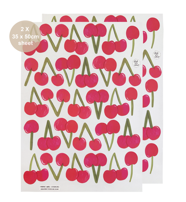 Cherry / Fabric Wall Stickers