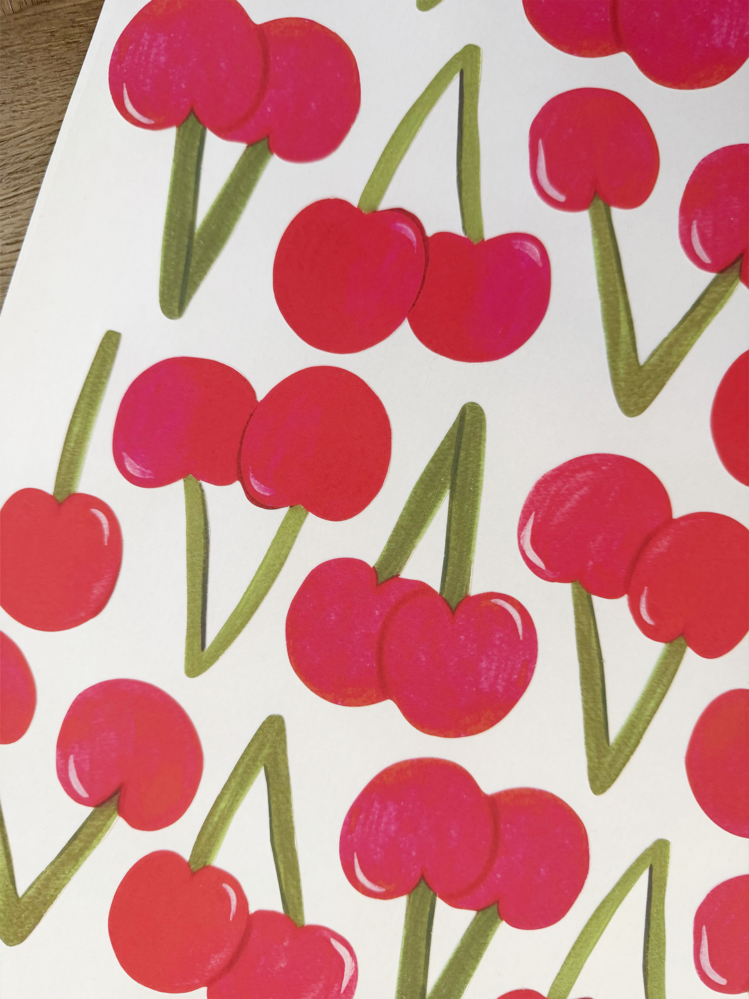 Cherry / Fabric Wall Stickers