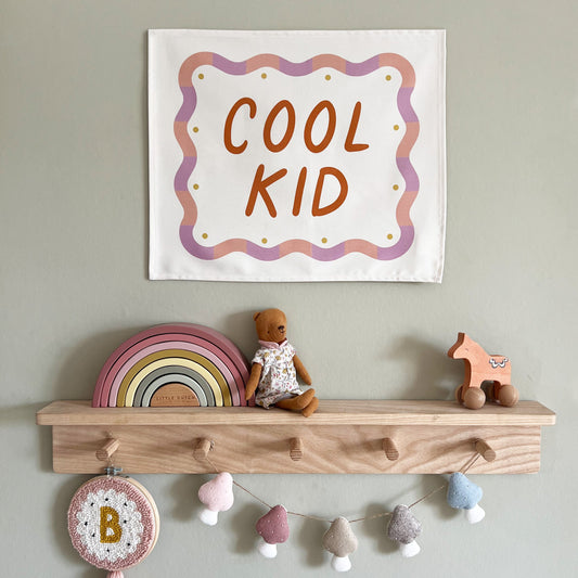 Cool Kid banner / orange