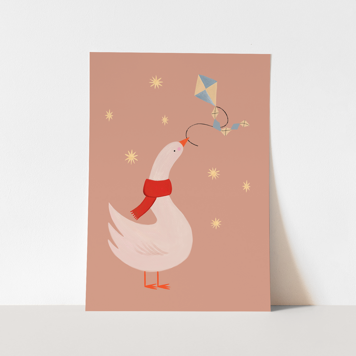 Fly a Kite Duck / Fine Art Print