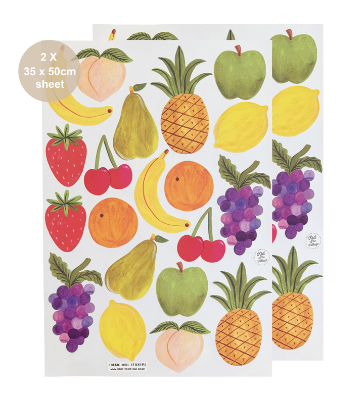 Fruit / Fabric Wall Stickers