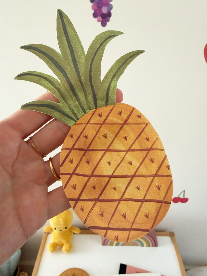 Fruit / Fabric Wall Stickers
