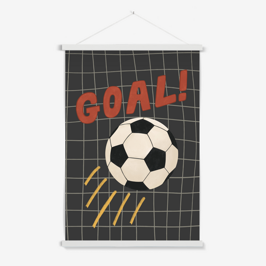 Goal in black / Print with Hanger
