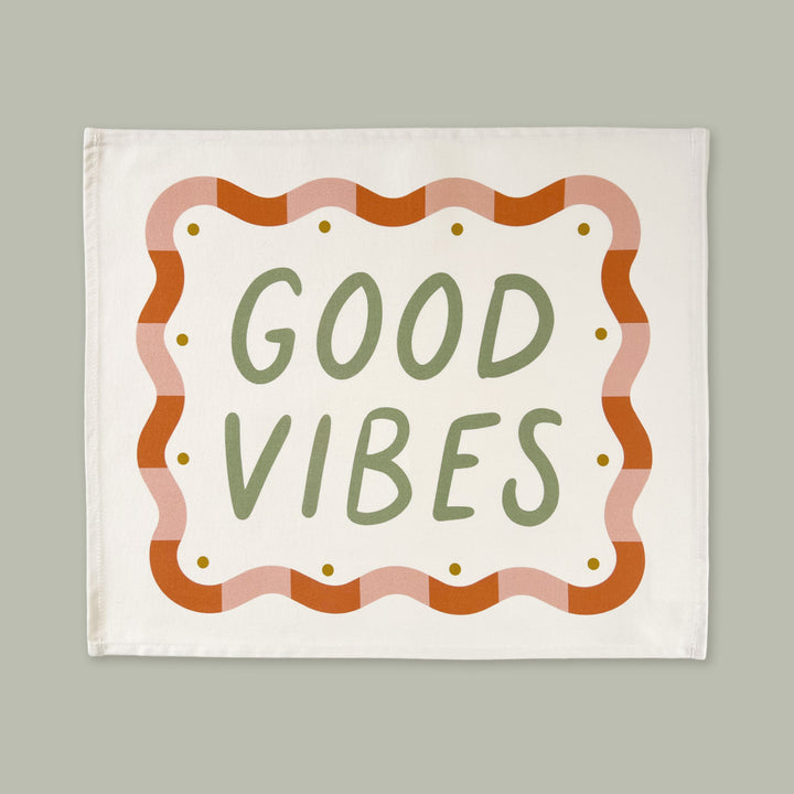 Good Vibes banner / Green