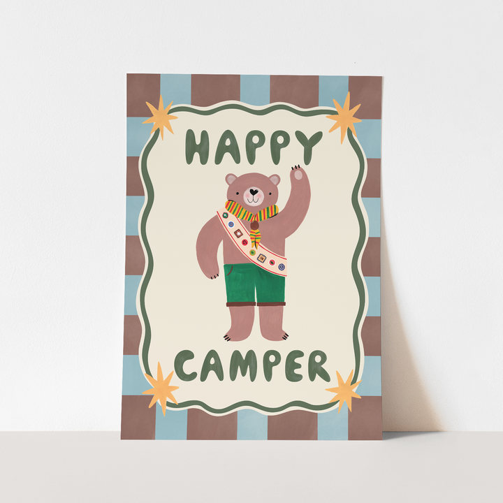 Happy Camper / Fine Art Print
