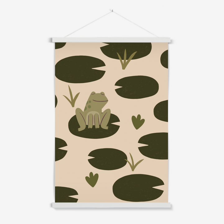 Happy Frog / Print with Hanger