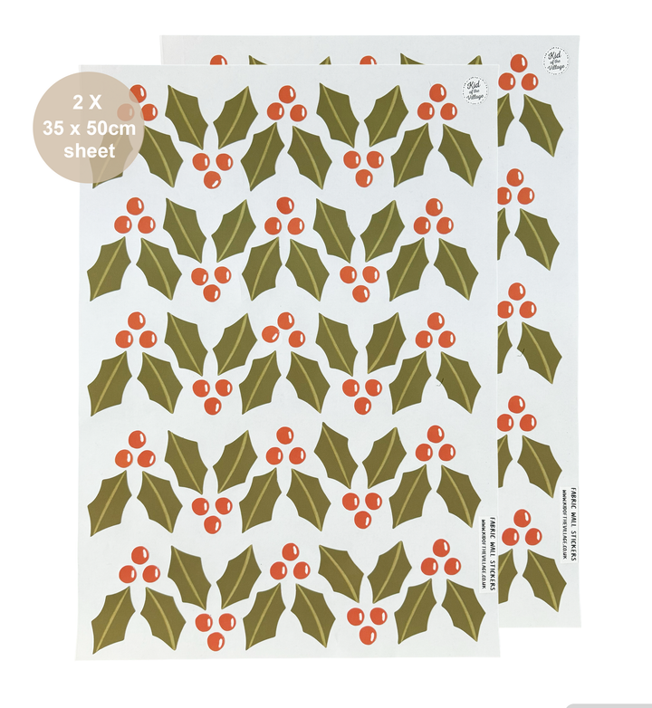 Holly / Fabric Wall Stickers