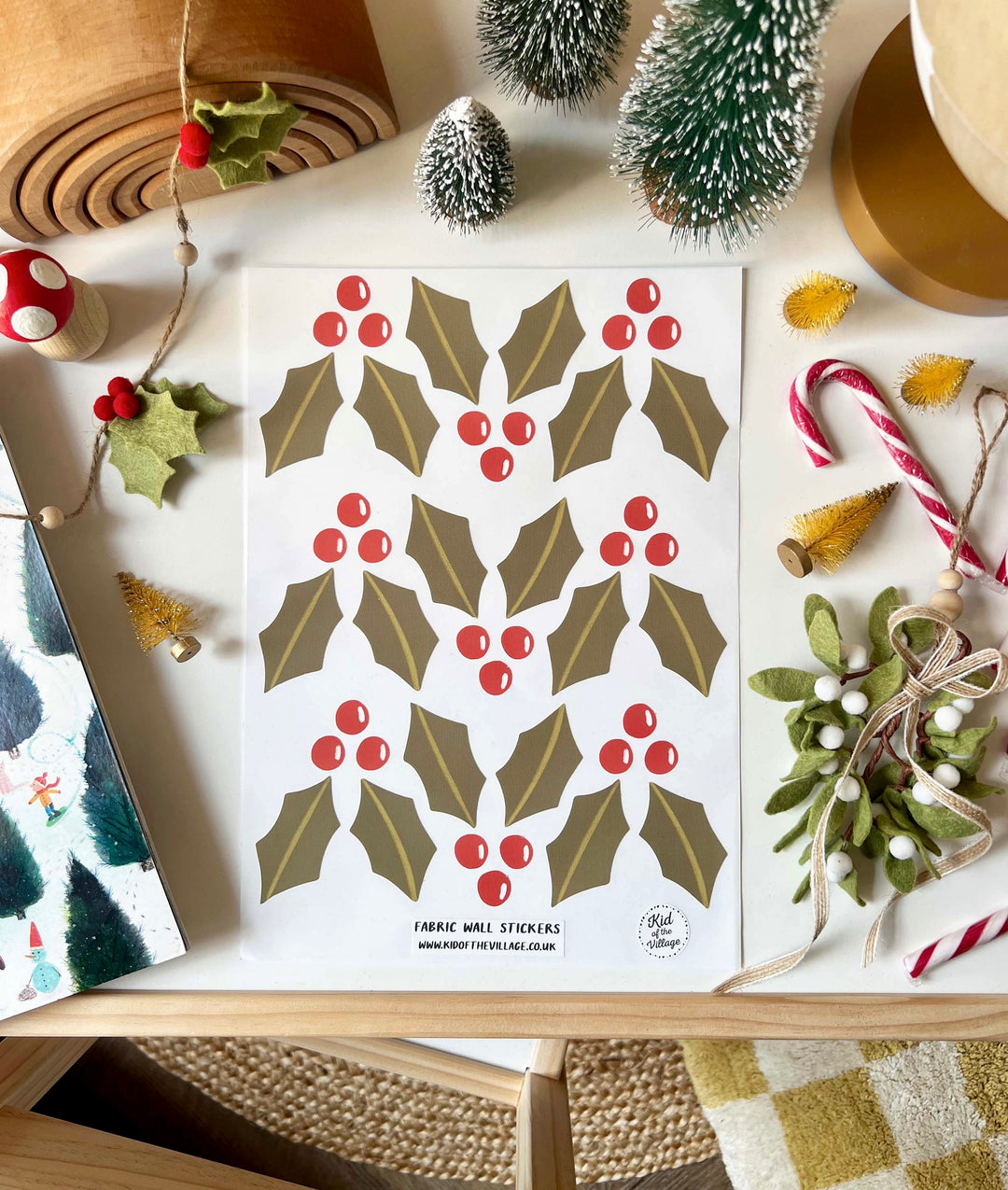 Holly / Fabric Wall Stickers