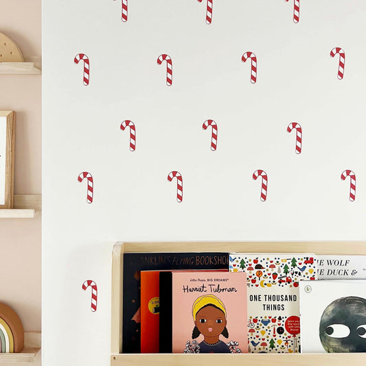 Candy Cane / Fabric Wall Stickers
