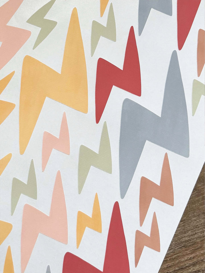 Lightning Bolt / Fabric Wall Stickers