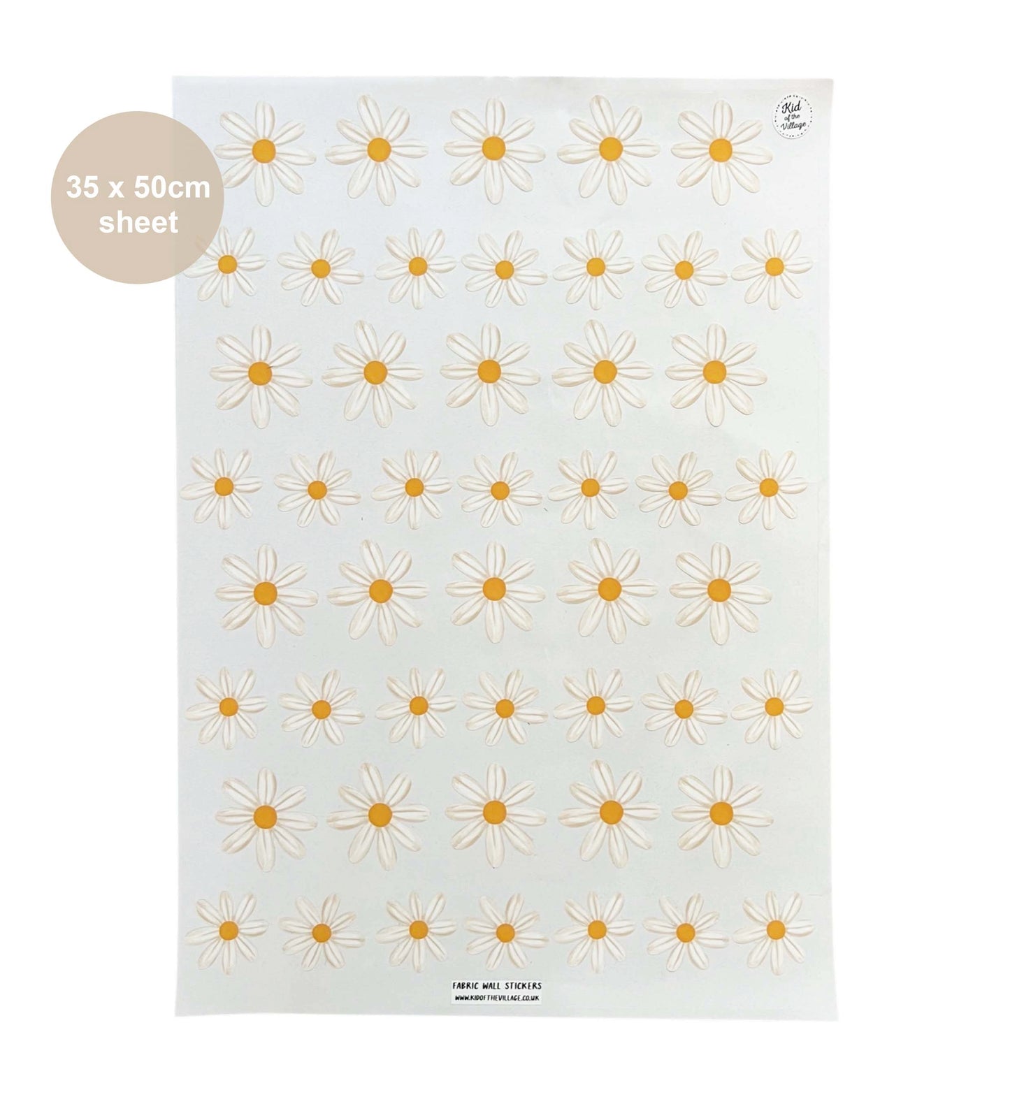Daisy / Fabric Wall Stickers