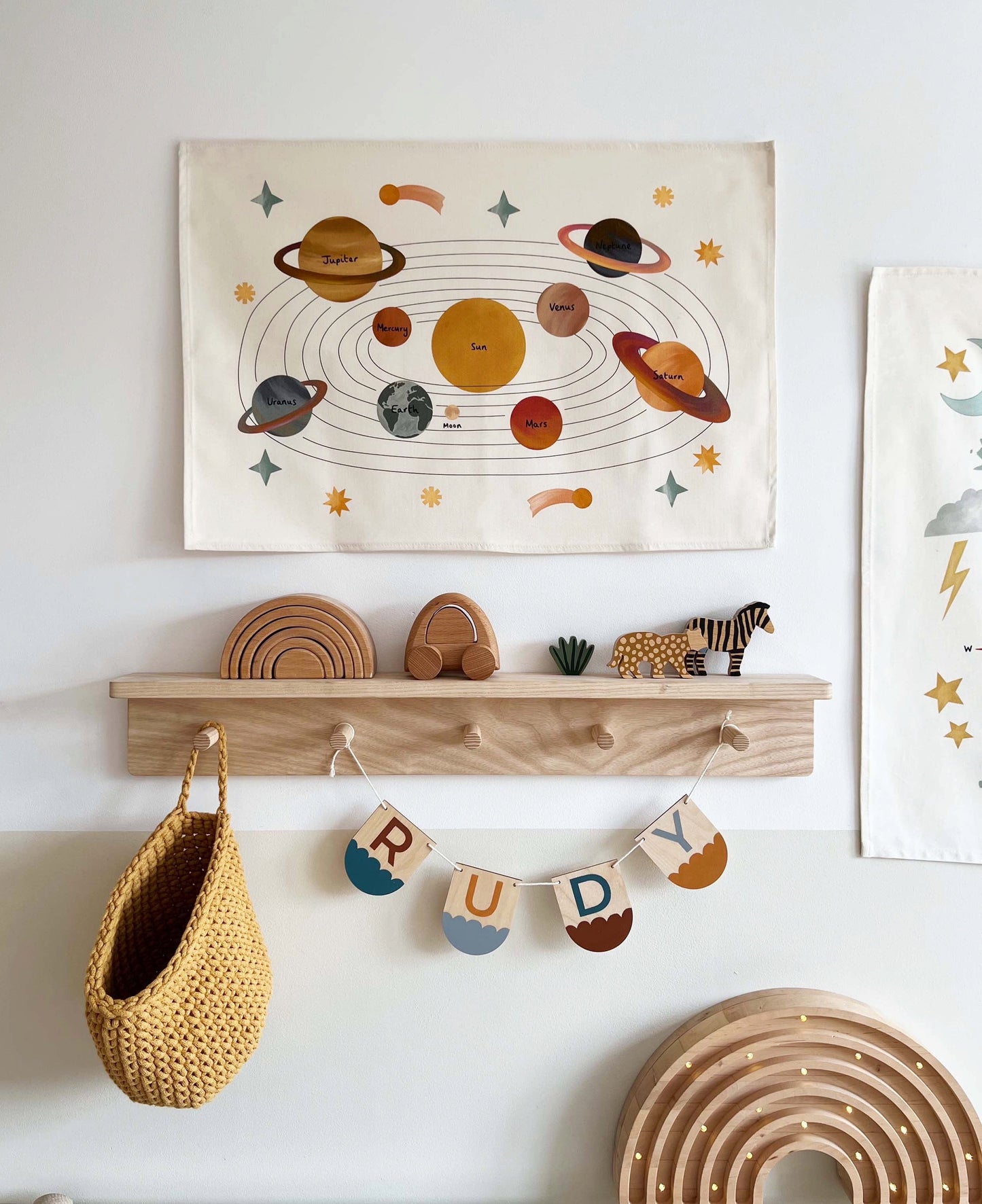 IMPERFECT SALE - Solar System Wall Hanging (Small)