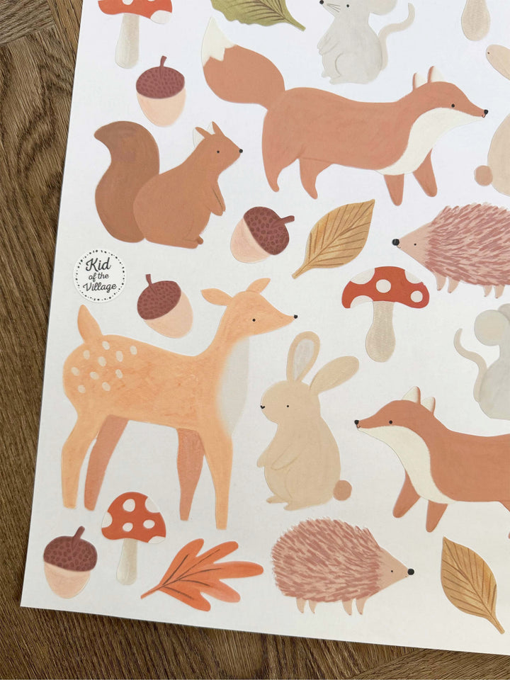 Woodland / Fabric Wall Stickers