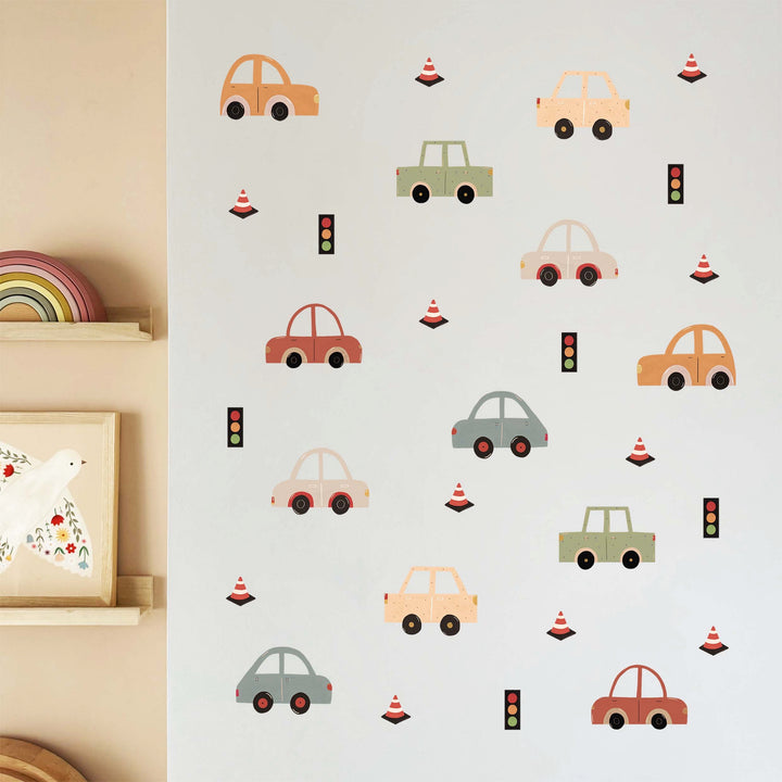 Cars / Fabric Wall Stickers