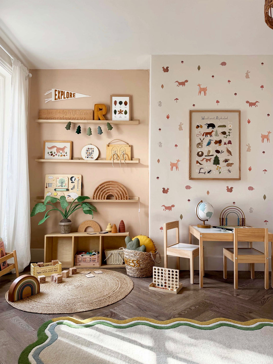 Woodland / Fabric Wall Stickers