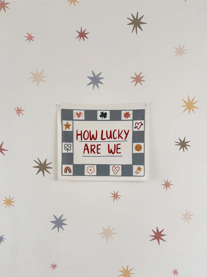 Wild Earth Stars / Fabric Wall Stickers