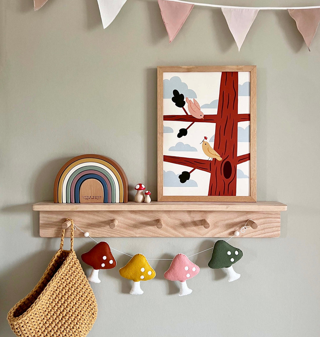 Two Little Birds / Framed Print