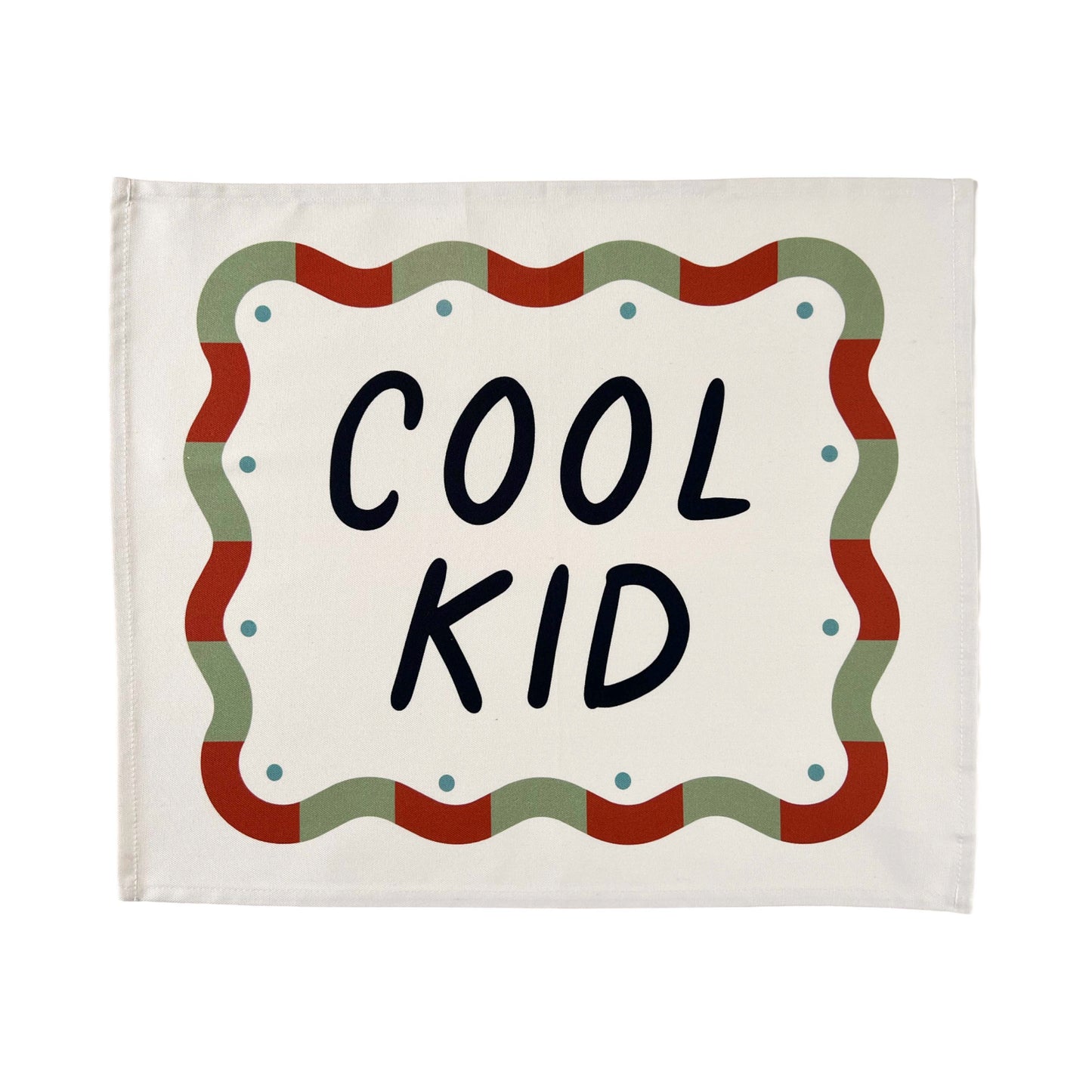 Cool Kid banner / black