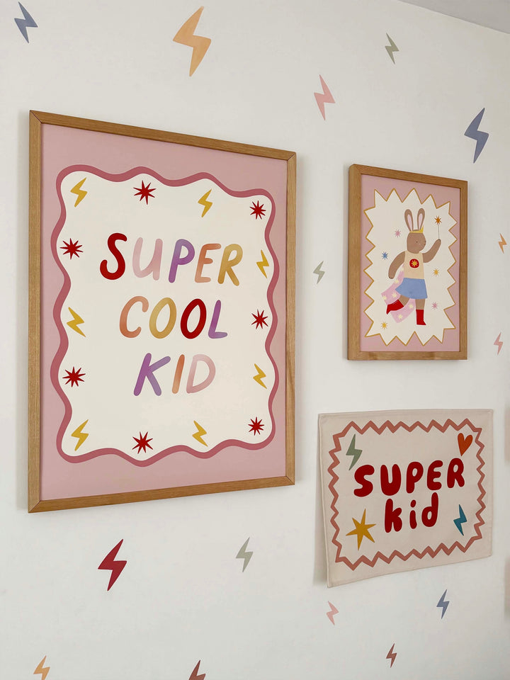 Star Bunny Superhero / Fine Art Print