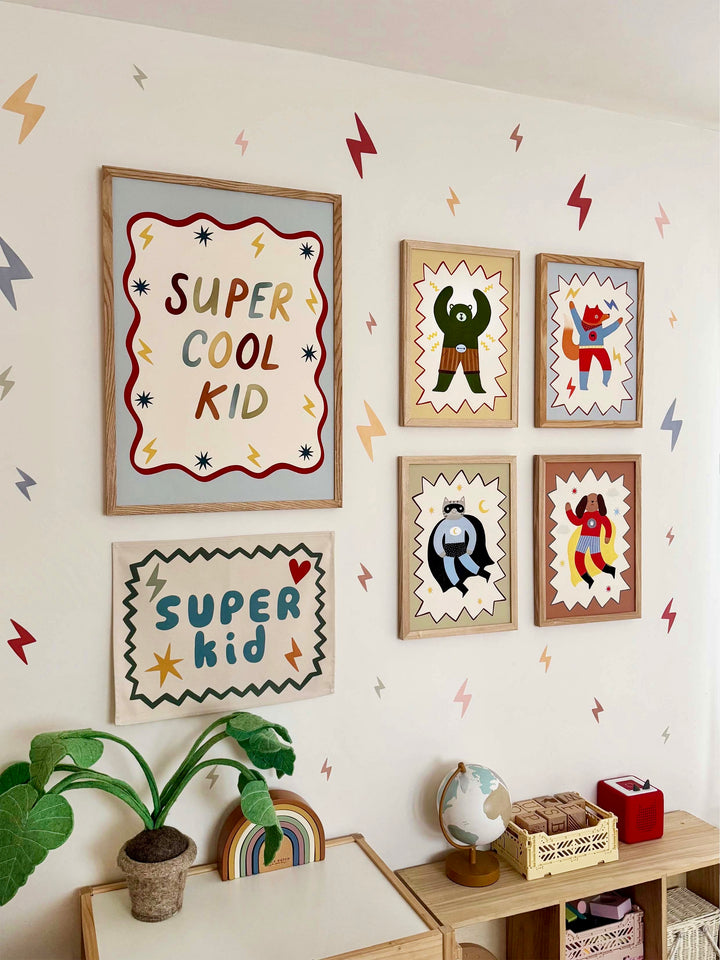 Flash Tail Superhero / Fine Art Print