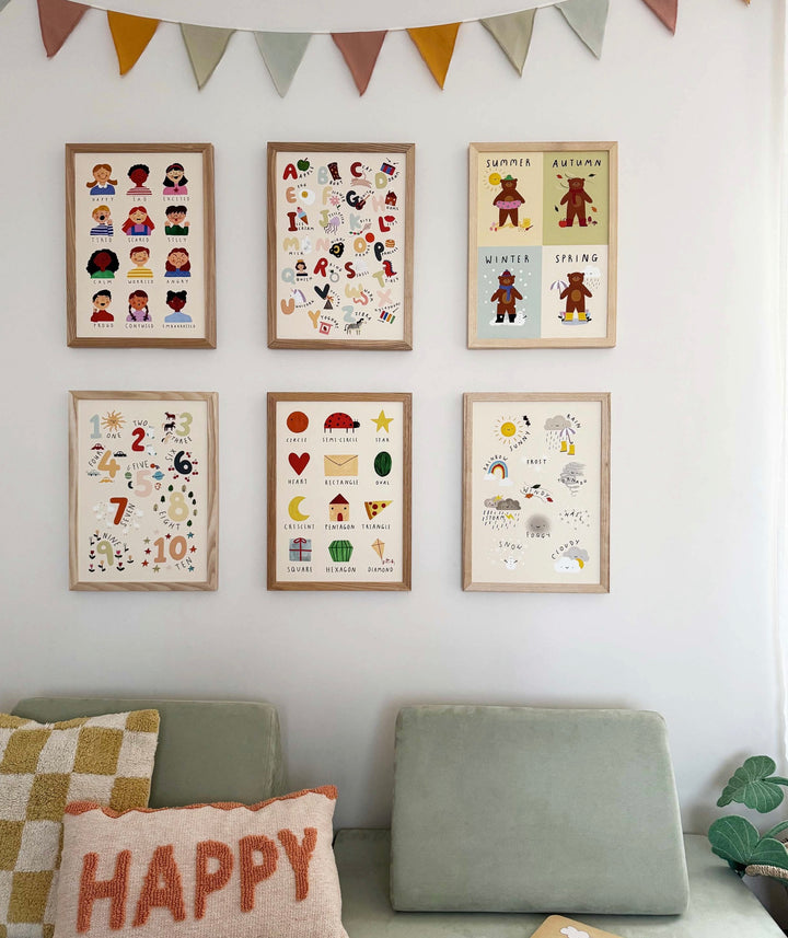 The Alphabet (UK spelling) / Fine Art Print