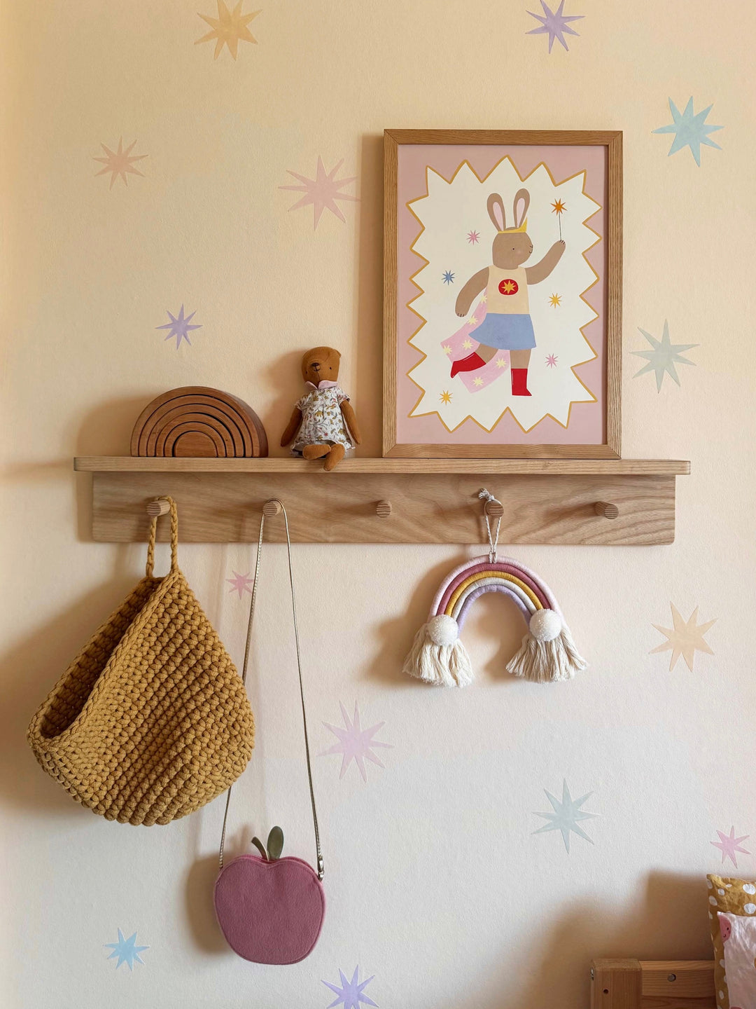 Star Bunny Superhero / Fine Art Print